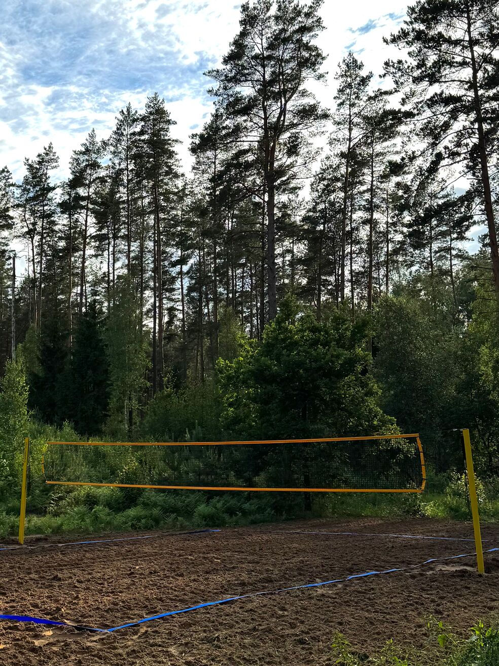 Tinklinio aikštelė sodyboje